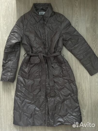 Пальто женское демисезонное стеганое 44