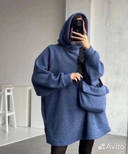 Худи женское с сумкой