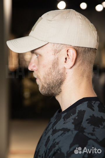 Бейсболка тактическая, бежевая