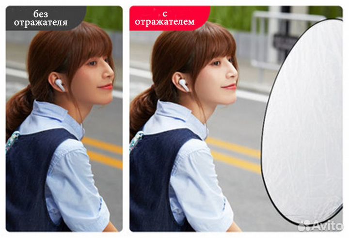 Светоотражатель (Лайт-диск) для фото и видеосъемки