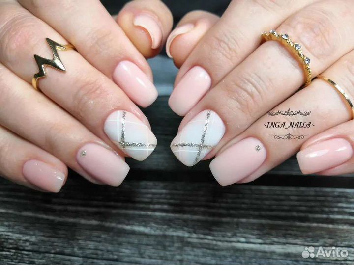 Маникюр +гель-лак в 