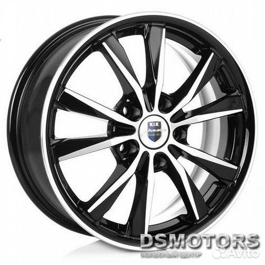 Диски Спайдер 6.5/16 5x114.3 ET45 d67.1 алмаз чёрн