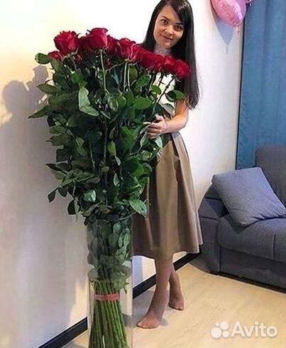 Высокие Розы Гиганты Доставка Круглосуточно