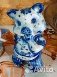 Гжель статуэтка