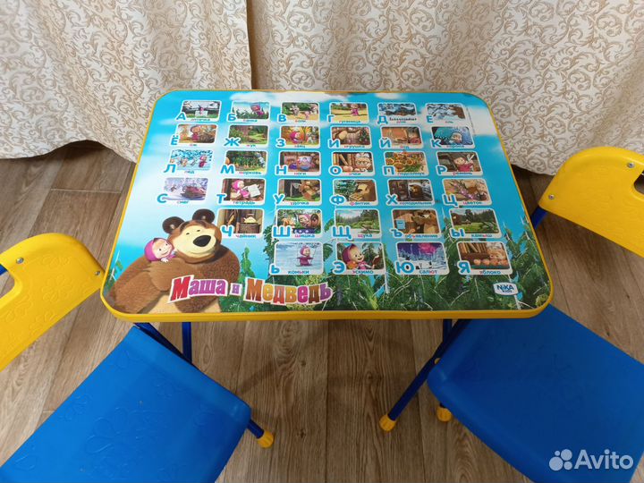 Детский стол и стул
