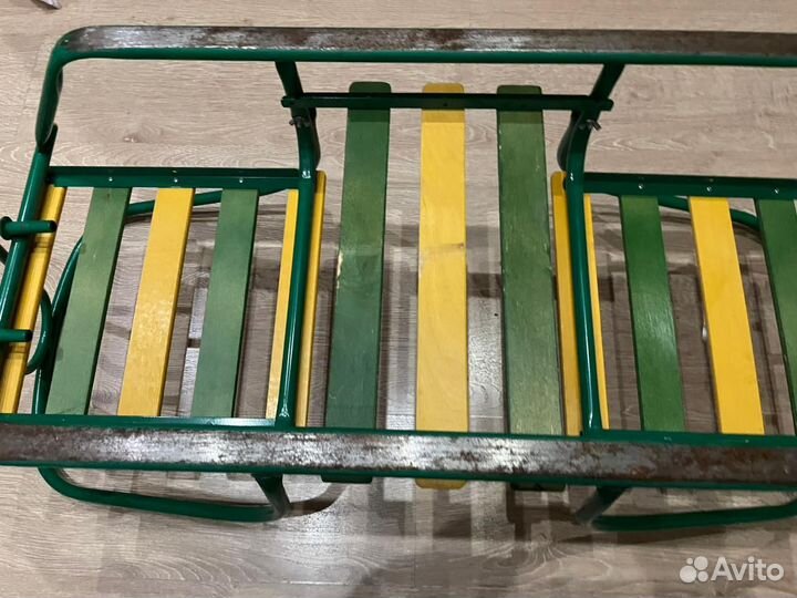 Санки детски двухместные