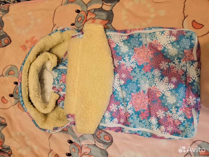 Конверт на выписку зимний