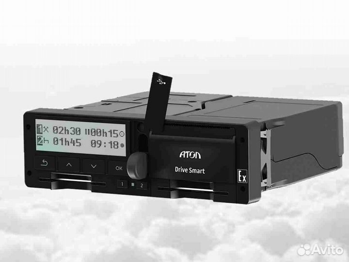 Тахограф Atol с скзи (нкм) (с гарантией).Под ключ