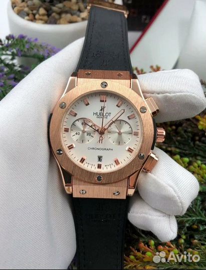 Часы мужские Hublot с гарантией