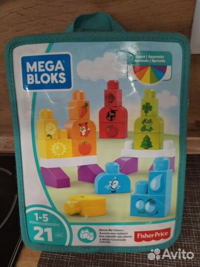 Конструктор мега блокс для малышей