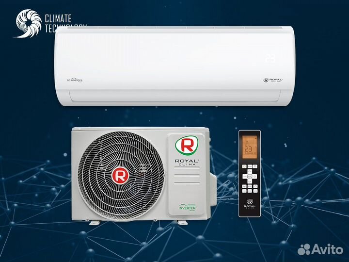 Кондиционер royal clima с установкой