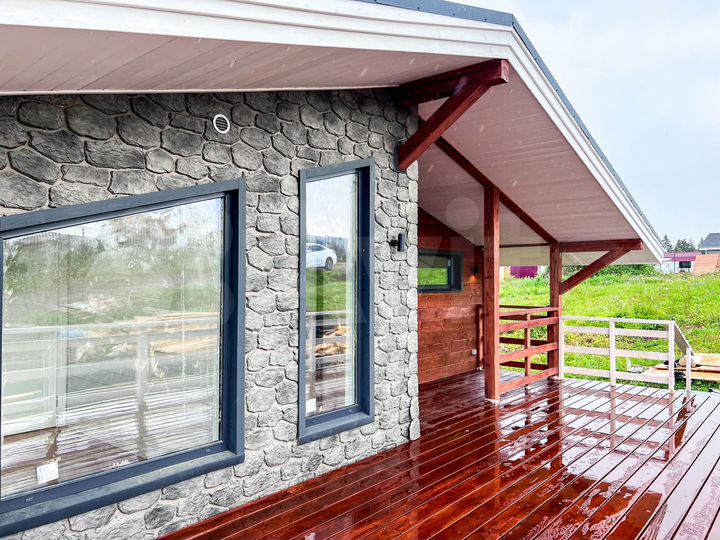 Дом 107 м² на участке 12,6 сот.