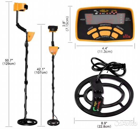 Мд Metal Detector MD-6250 (аналог Garrett Ace 250)