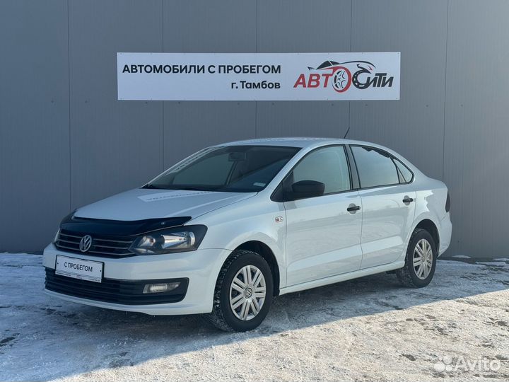 Volkswagen Polo 1.6 МТ, 2018, 150 000 км