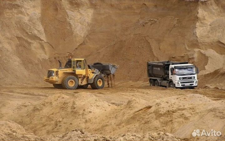 Песок строительный