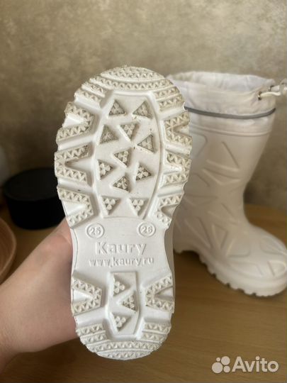 Детские резиновые сапоги kaury