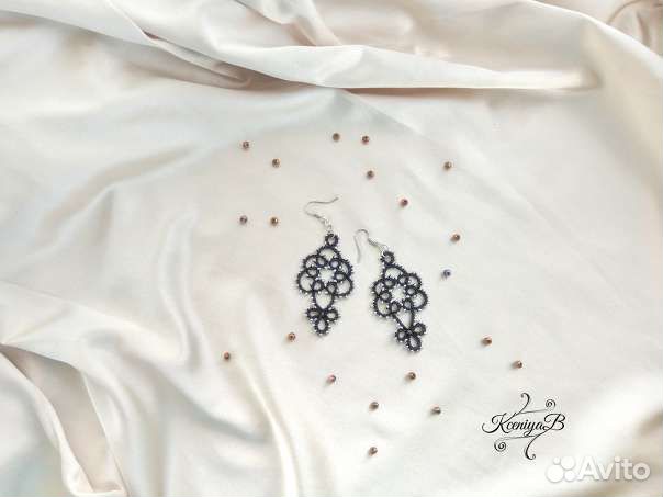 Кружевные Серьги 