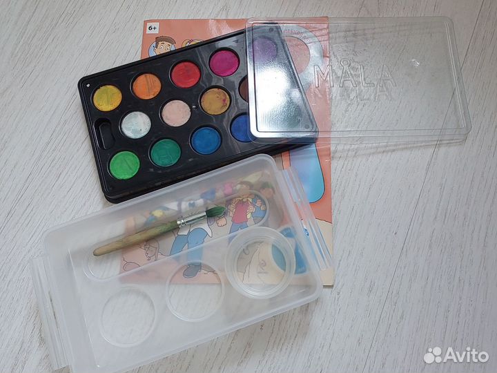 Краски, книга для дошкольника