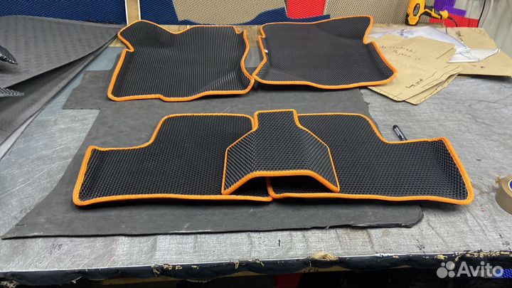 Eva ева эва коврики с бортами 3D