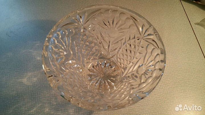 Вазы хрустальные