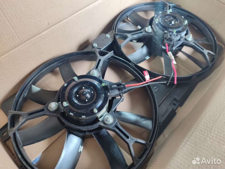 Вентилятор охлаждения Нива Шевроле венто63 новый