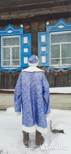 Дед Мороз и Снегурочка новые парные костюмы