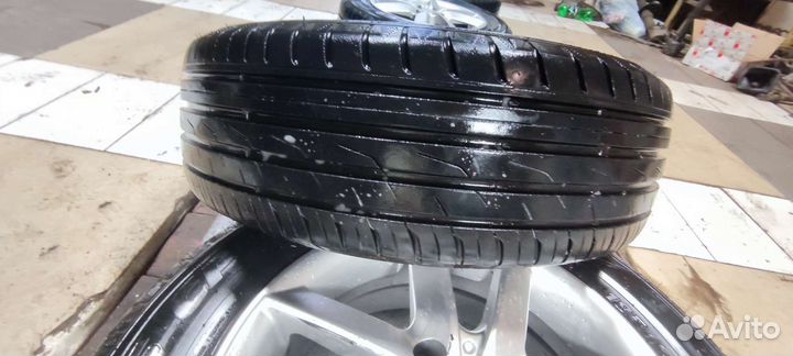 Литые диски r15 4 100 с летними шинами toyo