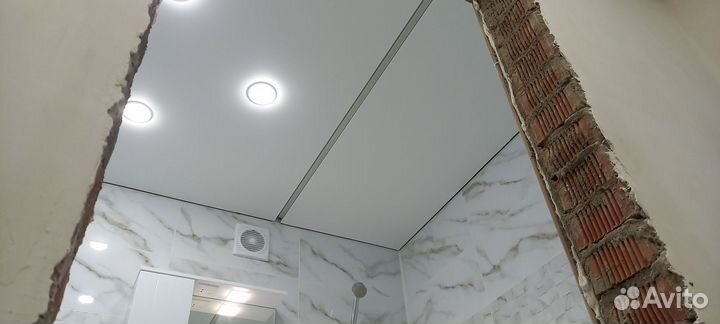 Монтаж натяжных потолков