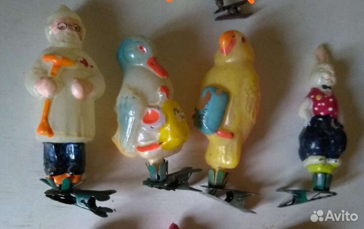 Советские елочные игрушки
