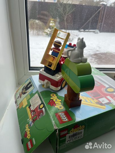 Lego duplo пожарная машина 10901