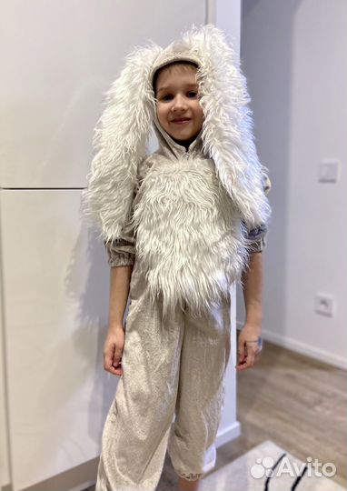 Костюм зайца 3-5 лет
