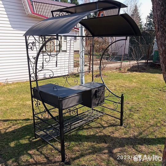 Мангал беседка