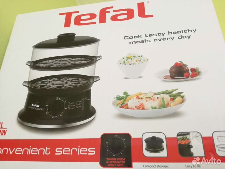 Пароварка tefal новая