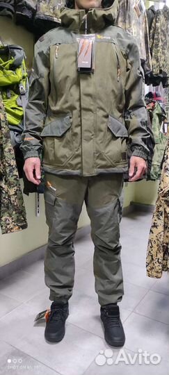 Магнум Осень костюм (исландия, хаки) (проклеенный)