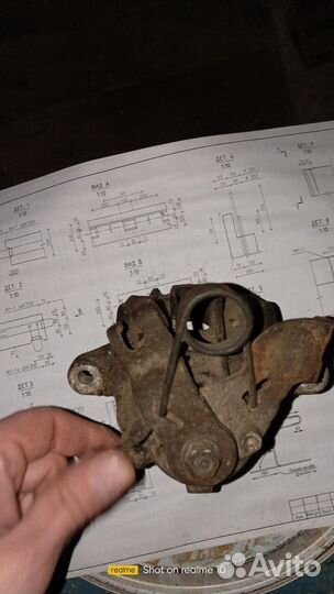 Супорт задний Ауди А4 б6