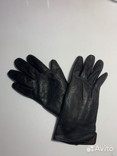 Перчатки женские кожаные размер 6.5