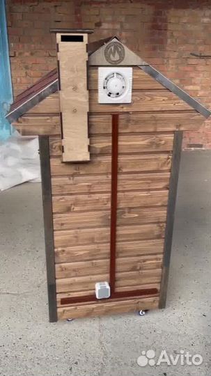 Коптильня холодного копчения с электростатикой