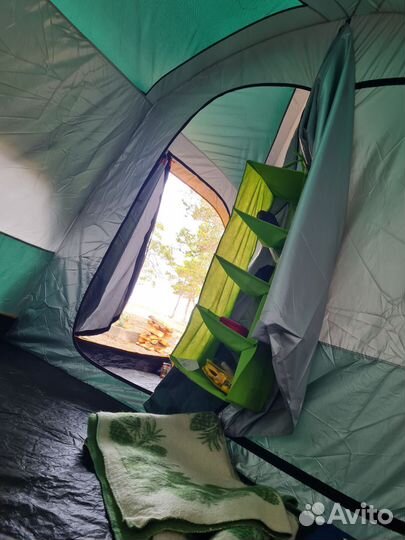 Палатка туристическая 6 местная с тамбуром