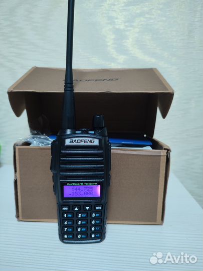 Рация Baofeng uv 82 с гарнитурой