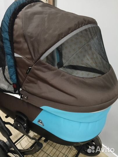 Коляска 2 в 1 noordi большие колеса