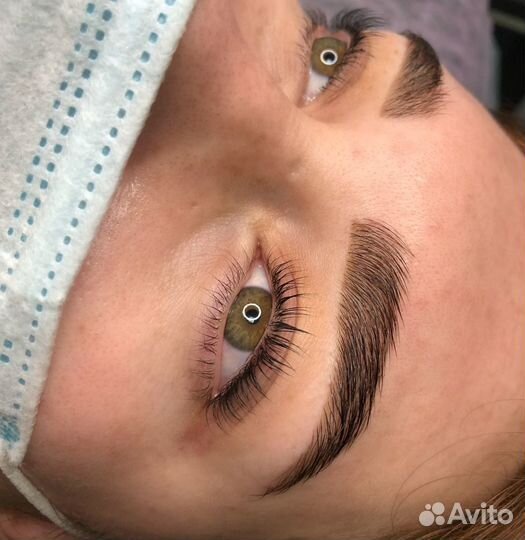 Ламинирование ресниц и бровей