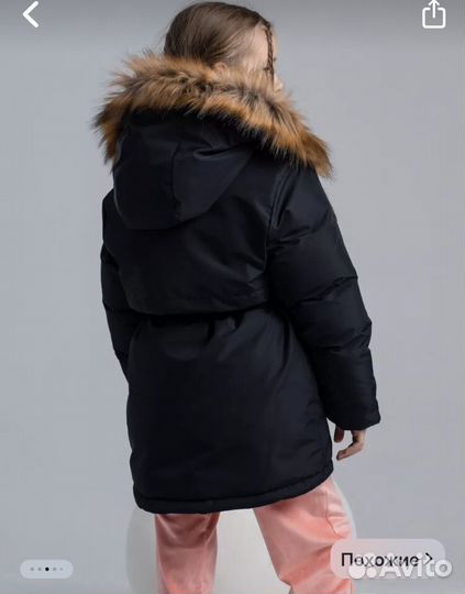 Пуховик на девочку