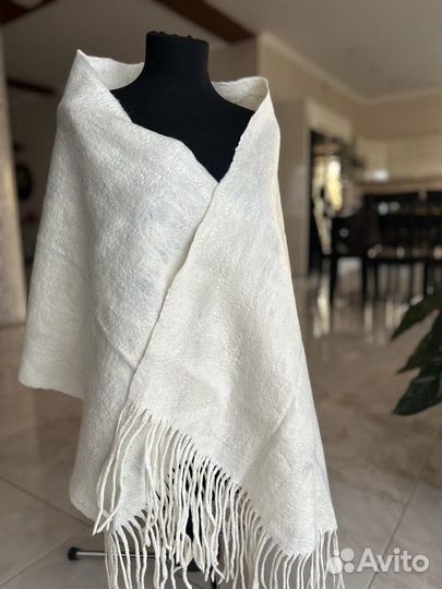 Шарфы платки палантин теплые