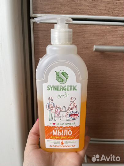 Мыло жидкое synergetic