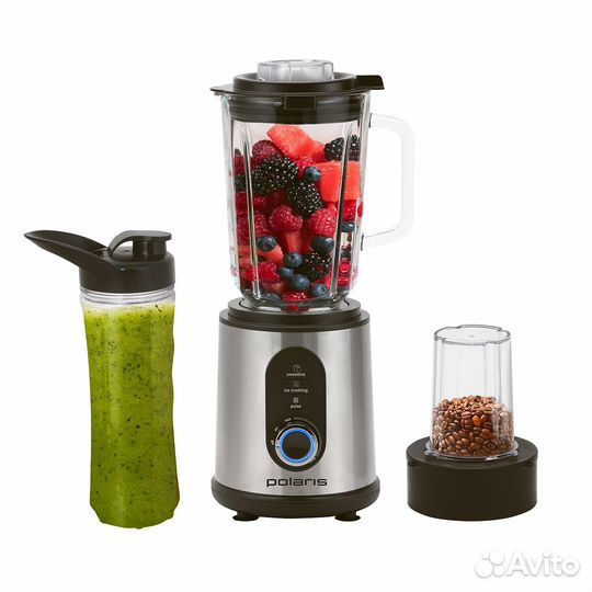 Стационарный блендер Polaris PTB 1834G, серебристы