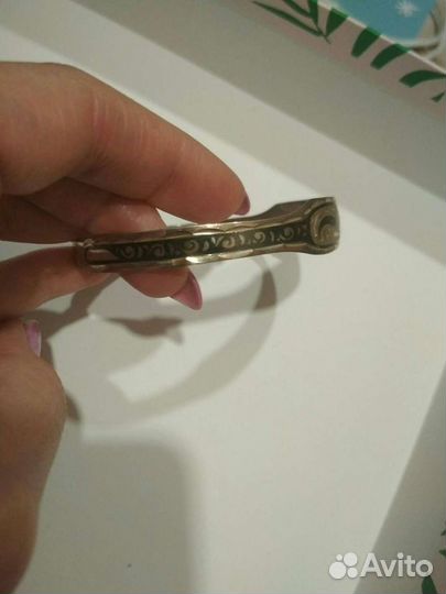 Серебряный браслет Кубачи