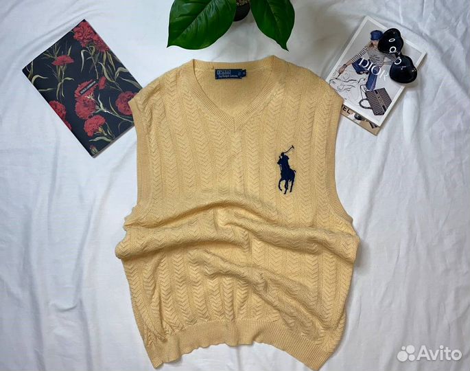 Жилет Polo Ralph Lauren vintage, оригинал