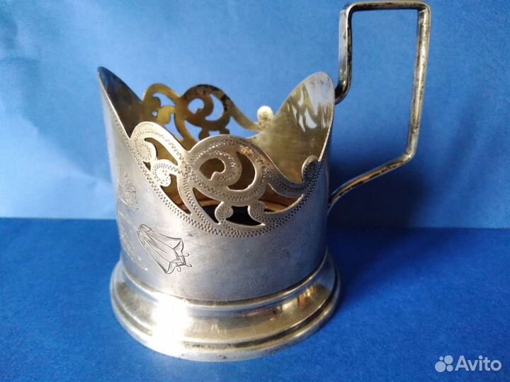 Подстаканники серебро 875