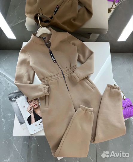 Комбинезон на флисе, 5 оттенков