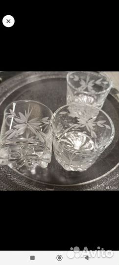 Графин,хрусталь, стаканы